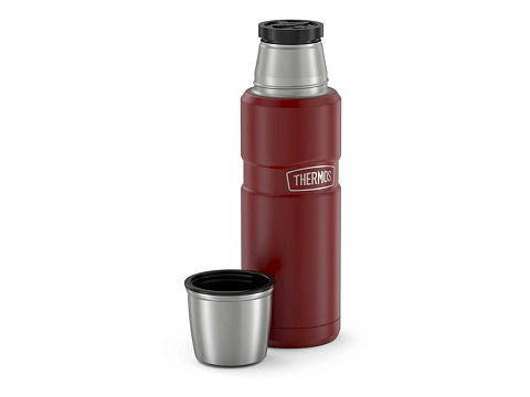 Термос из нерж. стали тм THERMOS SK2000 Rustic Red 0,47L - рис 4.