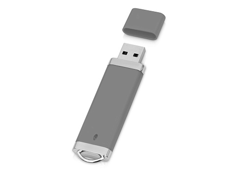 Флеш-карта USB 2.0 16 Gb «Орландо», серый - рис 2.