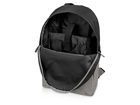 Рюкзак Suburban, черный/серо-бежевый - рис 3.