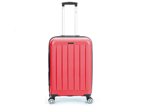 Чемодан TORBER В Отпуск, ярко-розовый, полипропилен, 65,5 х 43,5 х 26 см, 62 л - рис 2.