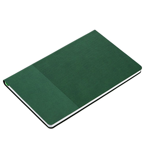 Ежедневник Knit, недатированный, зеленый - рис 5.