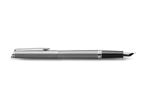 Перьевая ручка Waterman Hemisphere Entry Point Stainless Steel matte в подарочной упаковке - рис 5.