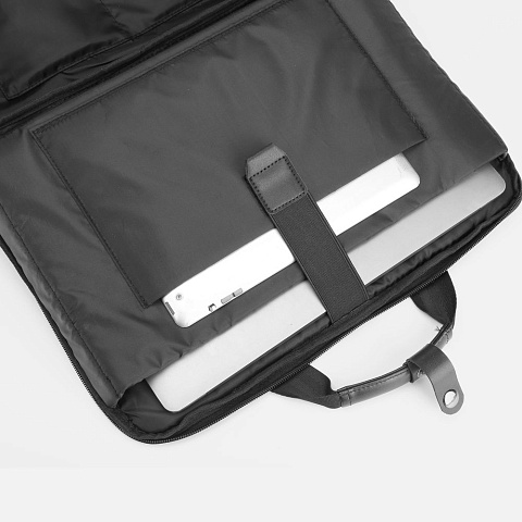 Сумка для ноутбука Storax, черная - рис 8.