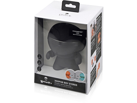 Портативная колонка X5 XOOPAR BOY STEREO, серебристый - рис 9.