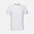 Футболка спортивная унисекс Vortex, белая - миниатюра