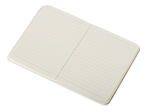 Блокнот A6 Stitch в линейку, крафт - рис 2.