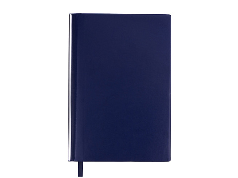 Блокнот А5 Scribe, гибкая обложка, 96 листов 80 гр/м2, темно-синий - рис 2.