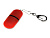 Флешка Goutte Soft-touch на 8 Гб, красный - миниатюра