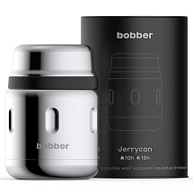 Термос для еды, вакуумный, бытовой, тм "bobber". Объем 0.47 литра. Артикул Jerrycan-470 Glossy