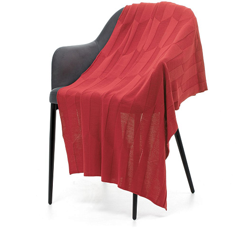 Плед Rombus, темно-розовый (коралл) - рис 2.