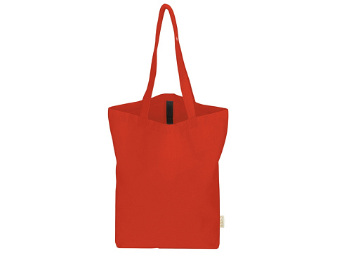 Сумка Fixy из переработанного хлопка с фиксирующей эластичной лентой, оранжевый - рис 6.