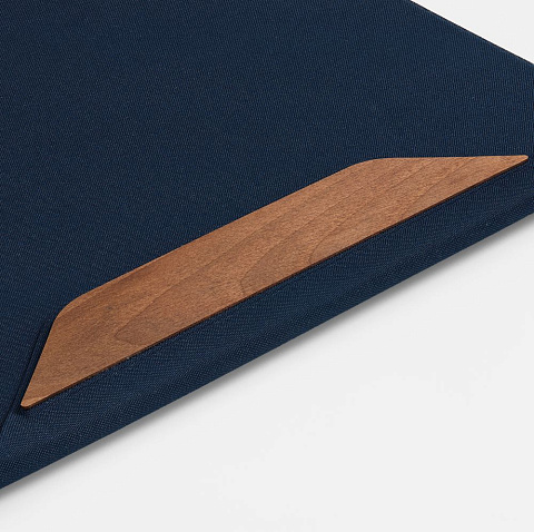 Папка с блокнотом Firmans, синяя - рис 5.