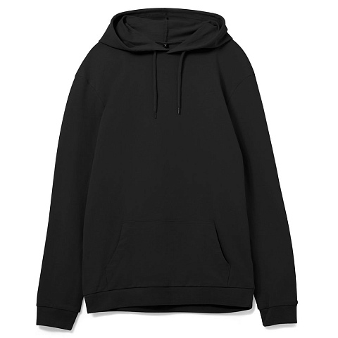 Толстовка с капюшоном унисекс Hoodie, черная - рис 2.