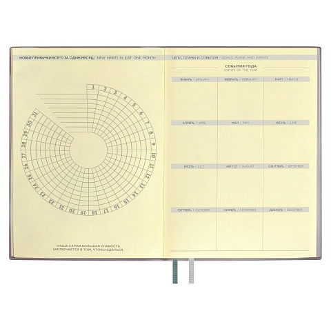 Ежедневник Avila, недатированный, серый - рис 8.