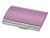 Визитница Смит, фиолетовый/серебристый - миниатюра