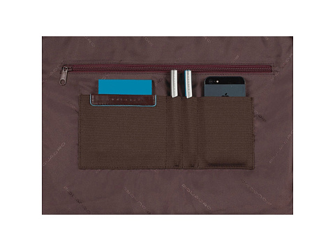 Сумка для ноутбука, Piquadro Blue Square, Черный - рис 4.