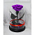 Фиолетовая роза в колбе (большая) - миниатюра