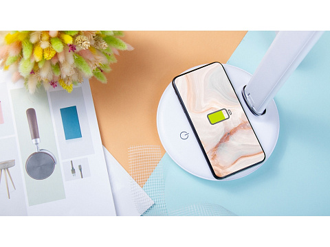 Настольная лампа Rombica LED FAROS, белый (круглое основание) (Р) - рис 8.