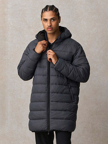 Куртка-парка унисекс Reverse, темно-синяя - рис 13.