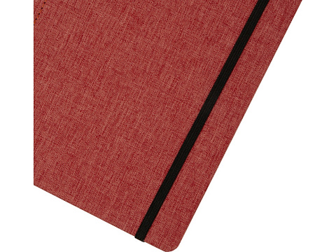 Блокнот Orin, формат А5, из переработанного ПЭТ, красный кирпичный - рис 6.