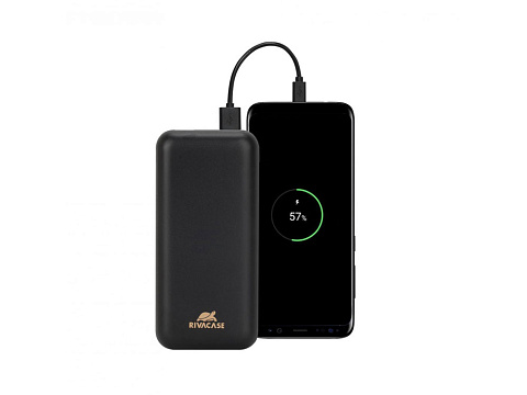 Внешний аккумулятор VA2516, 16000 mAh, черный - рис 4.