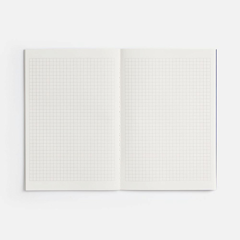 Блокнот Marco в клетку, синий - рис 5.