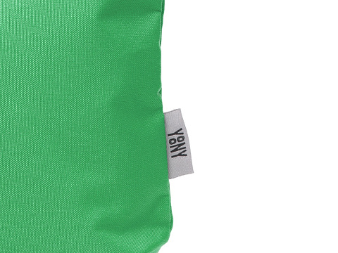 Органайзер для электроники и проводов Amalia из полиэстера 300D с подкладкой, зеленый - рис 5.