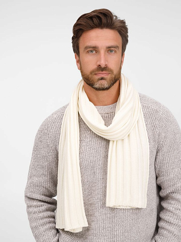 Шарф Metelitsa, белый (молочный) - рис 7.