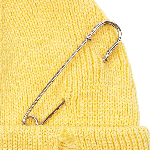 Шапка Pricker, желтая (попкорн) - рис 6.