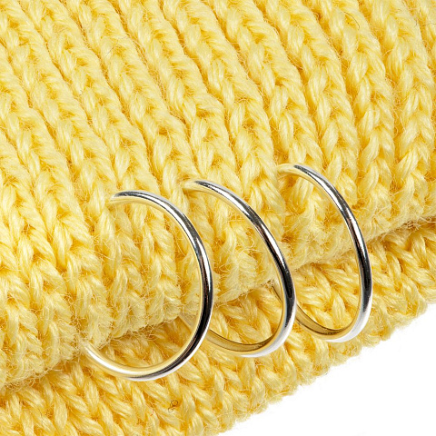 Шапка Pricker, желтая (попкорн) - рис 7.