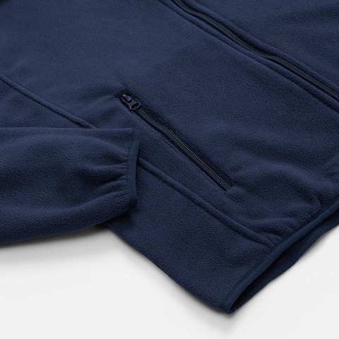 Куртка флисовая унисекс Ben Mac, темно-синяя - рис 5.