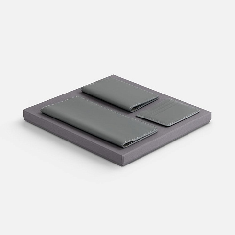 Набор Alaska Trio, серый - рис 2.