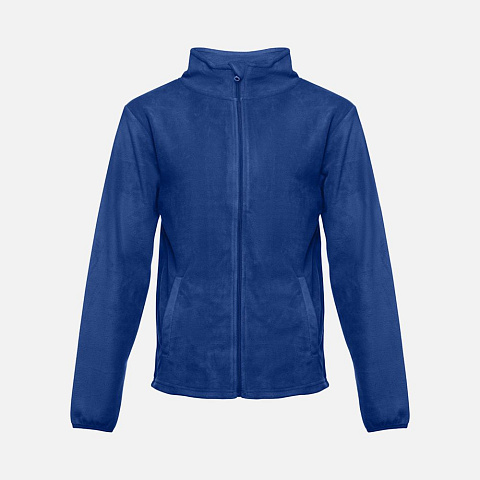 Куртка флисовая мужская Helsinki, ярко-синяя - рис 2.