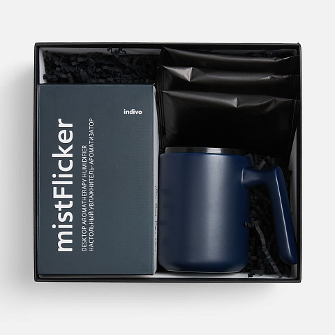 Набор «Микроклимат», черный с синим - рис 3.