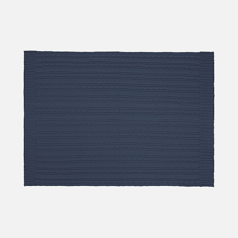 Плед Remitti, серо-синий (сланец) - рис 5.