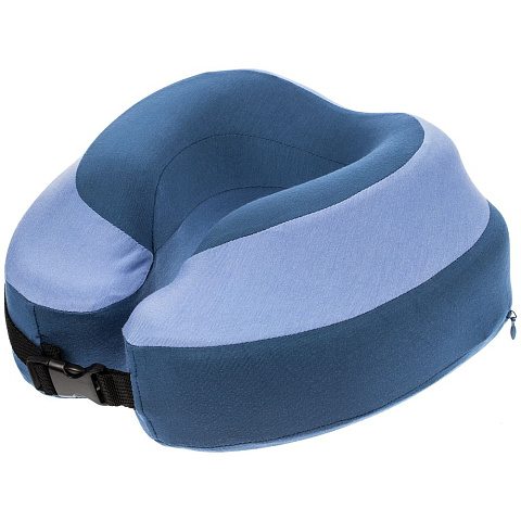 Дорожная подушка Piligrim, голубая - рис 3.