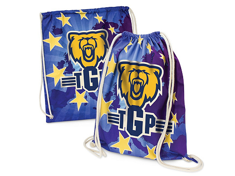 Рюкзак-мешок с возможностью полноцветной печати