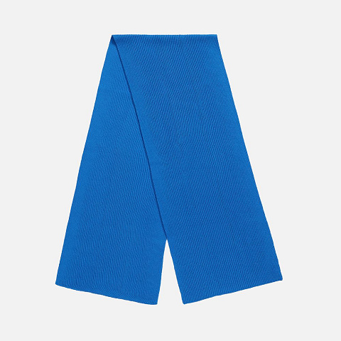 Шарф Nobilis Mono, ярко-синий - рис 2.