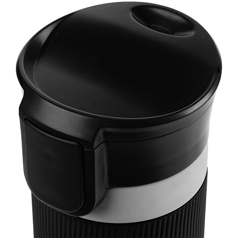 Термостакан Tralee XL, серый - рис 5.