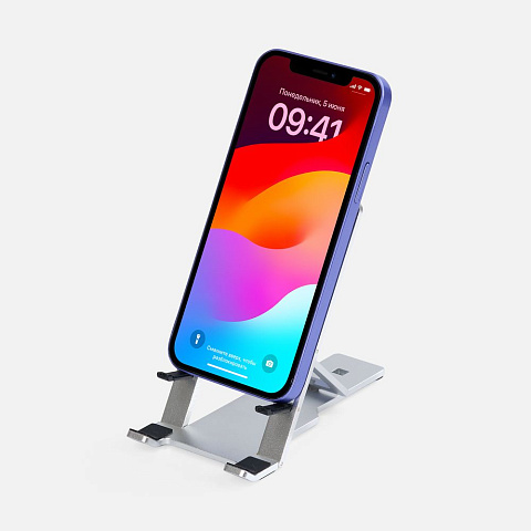 Подставка для смартфона Tactic, серебристая - рис 9.