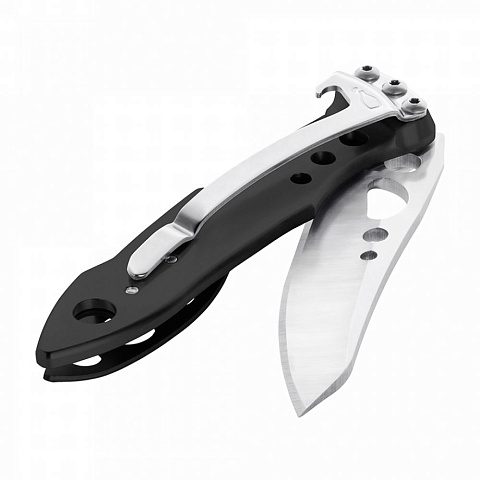 Нож Skeletool KBX, стальной с черным - рис 7.