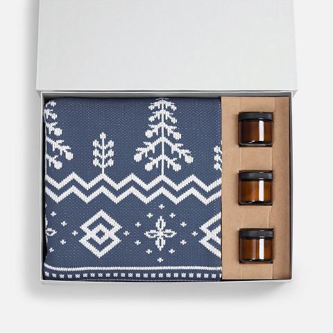 Набор Candleflakes, серый - рис 3.