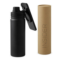 Вакуумная термобутылка с magsafe-держателем INSIDER, 600 мл, черный