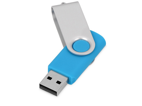 Флеш-карта USB 2.0 8 Gb «Квебек», голубой - рис 2.