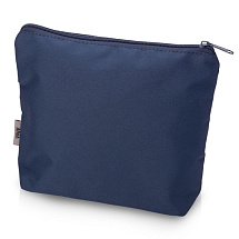 Косметичка из полиэстера 300D с подкладкой Amalia, темно-синий