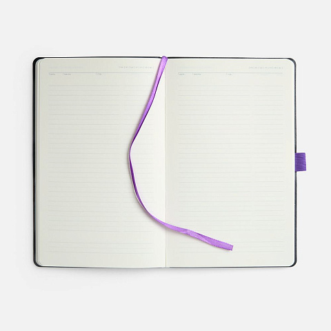 Ежедневник Lungo, недатированный, фиолетовый - рис 9.