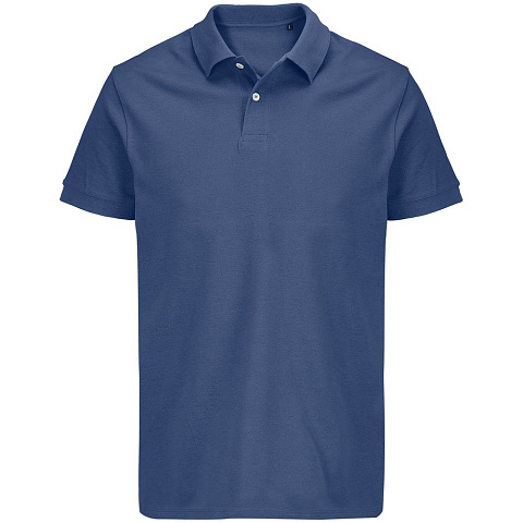 Рубашка поло женская Pacific Women, синяя (джинс) - рис 2.