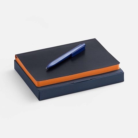 Набор Doppio, синий с оранжевым - рис 2.