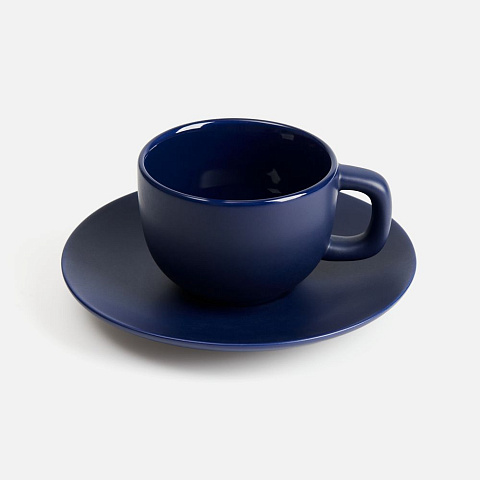 Чайная пара Stansa, темно-синяя - рис 2.