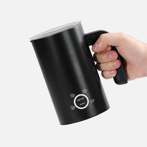 Электрический вспениватель молока Creamistry, черный - рис 4.